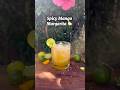 Add some spice to your 5 de Mayo with this spicy mango margarita 🍋🟩 🌶️ #margarita