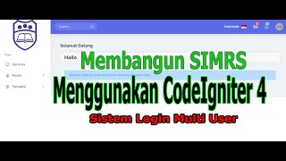 Login Multi User di CodeIgniter 4