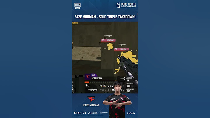 MORMAN's Showstopper: Solo Triple Takedown Mastery | 2024 PUBG MOBILE GLOBAL CHAMPIONSHIP