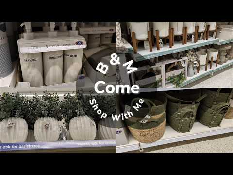 COME SHOPPING WITH ME TO B&M 2026 | Home, Garden & More