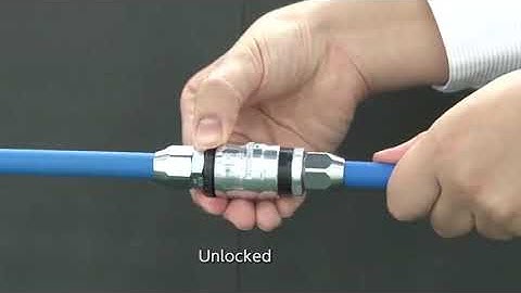 Quick Connect Coupling application