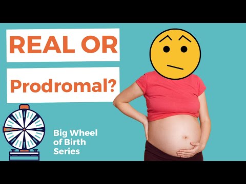 Video: Prodromal Labor: Definition, Symtom Och Mer