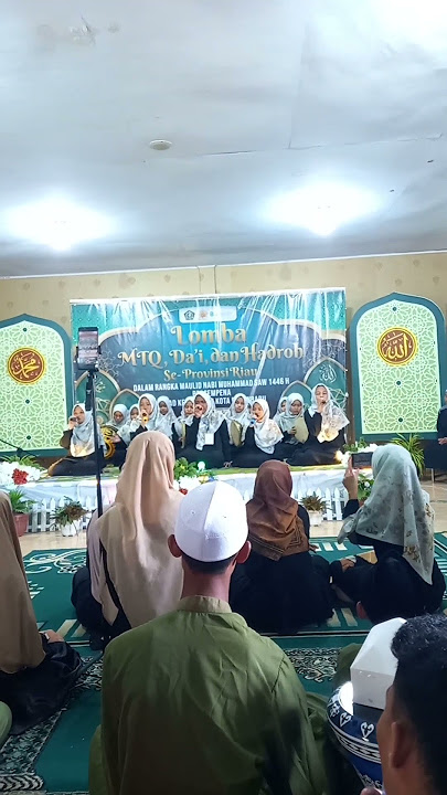 juara 1 festival hadroh seprovinsi Rau tigkt Pelajar #2024 #darelhikmah #santrikeren #hadroh