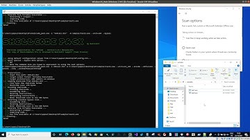 Redteam: Use ShellcodePack to weaponize a shellcode and bypass Defender