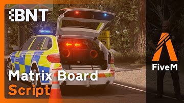 BNT x Zea Matrix Board Script - FiveM Script Showcase