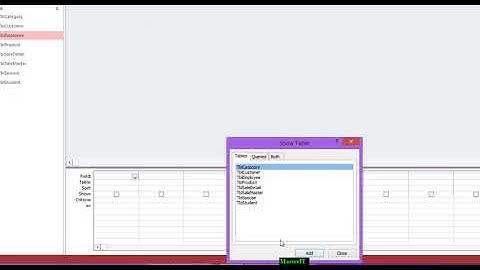 Microsoft Access: SQL Basic Part 2