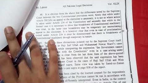 How to read Judgment or Case law