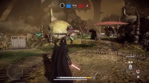 Star Wars Battlefront 2 1v1 Darth Vader vs Luke Skywalker Hero Showdown