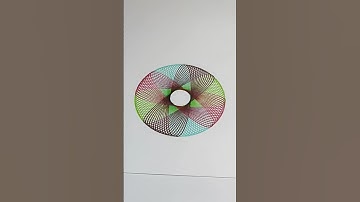 Hypnotic Spirograph Patterns for Instant Calm: Find Your Peace #spirograph #viral #shorts #asmr