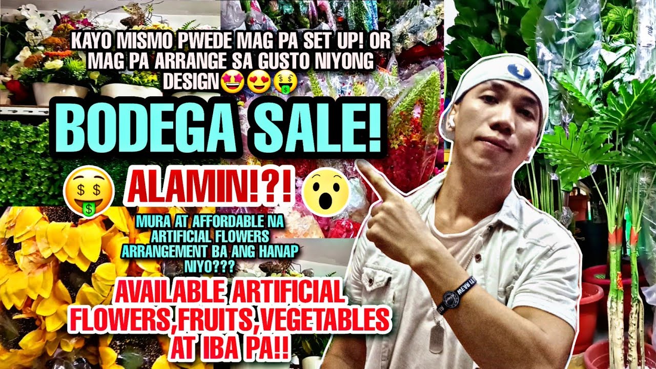 😍🤑😲ARTIFICIAL FLOWERS,FRUITS AND VEGETABLES BA ANG HANAP NIYO?!