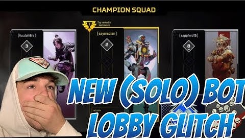 This APEX LEGENDS BOT LOBBY GLITCH HAS RETURNED… (Season 14)