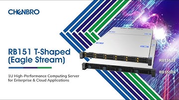 CHENBRO RB151&251 T Shaped |1/2U High-Performance Computing Server for Enterprise&Cloud Applications