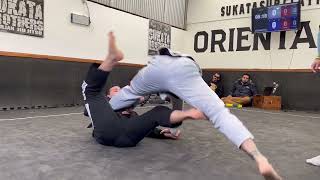 Campeón Absoluto Interno SukataSur Jiu Jitsu ----- Seba Sierra (Escovão) Final