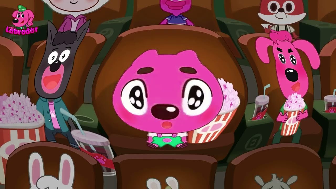 Milo's FIRST TIME in the THEATERS | Sherriff Labrador | Sponsored by: Klasky Csupo 2001 Effects