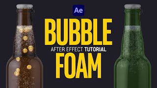 After Effects Bubble Foam Tutorial l 탄산 거품 표현