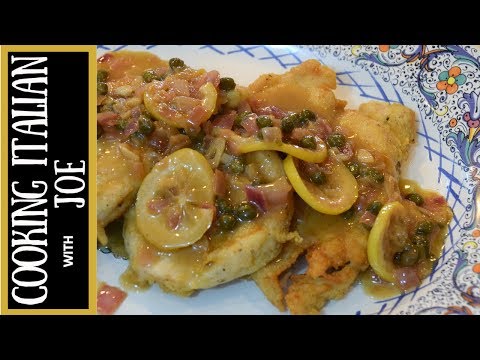 How to Make World’s Best Chicken Piccata Cooking Italian with Joe