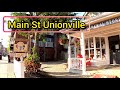 Walking Tour in Main Street Unionville, Markham,Toronto 4k