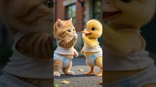 #ai #aivideo #cat #юмор #challenge #dance