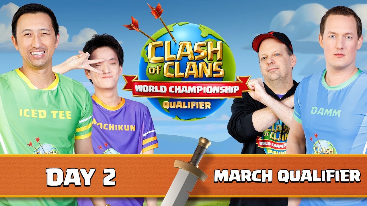 World Championship March Qualifier Day 2 Clash Of Clans Youtube