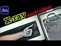 X-ray effect with Adobe Animate. Masking in Animate