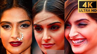 Sonam Kapoor Close Up Face &amp; Lips Video 4K | Sonam Kapoor Vertical Edit 4K Video | Dream Fann