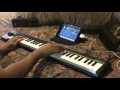 Kris Nicholson Unboxed his new KORG MicroKEY AIR 61 his new Airline Keyboard for Travel