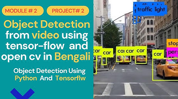 MODULE#2 | PROJECT#2 | Object Detection From Video | Python | Computer Vision | Open CV | TensorFlow
