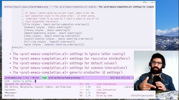 Emacs: modern minibuffer packages (Vertico, Consult, etc.)