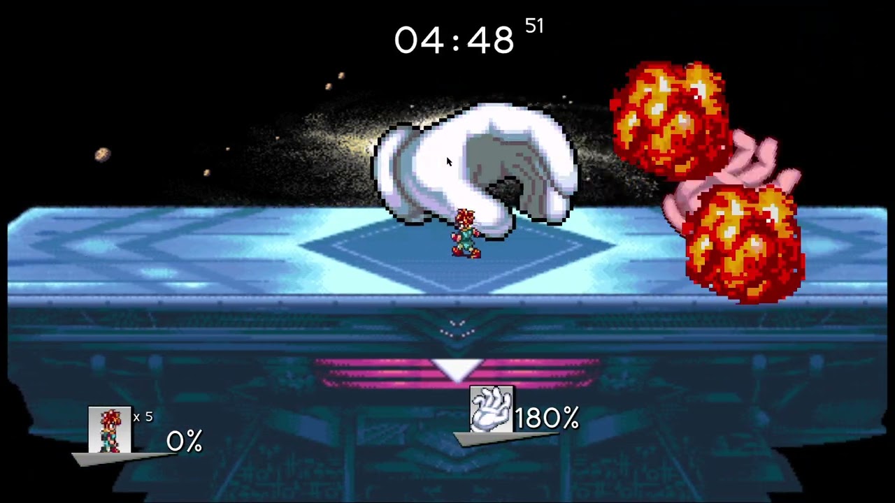 Super Smash Flash 2: Classic Edition (v2.02b) — Crono VS Master