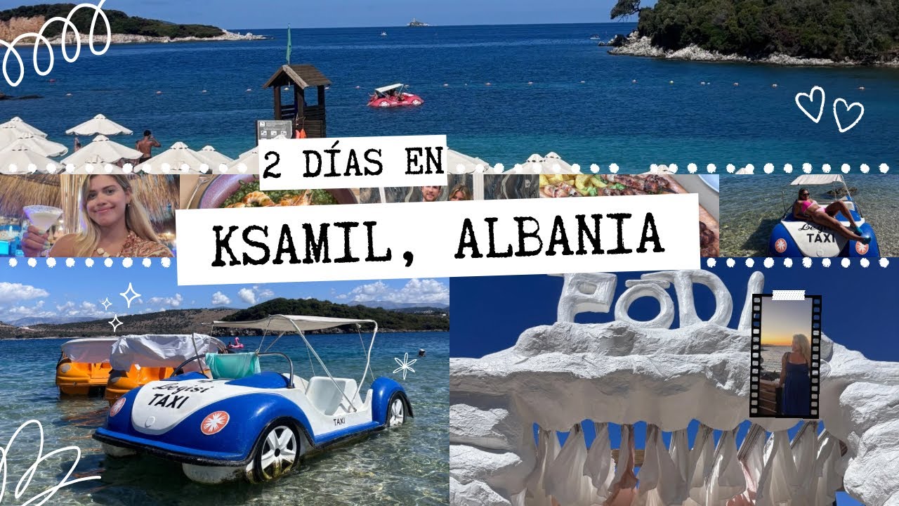 Ksamil en 48 horas 🌞 | Playas, hotel y aventura. 