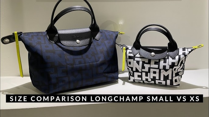 Comparing all 3 sizes of the Longchamp Original Le Pliage Totes 👜 Whi, Longchamp  Le Pliage Tote