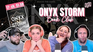17: Onyx Storm book club, ch. 51-59 | Between Pages & Friends Podcast