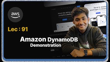 Lec : 91 - Amazon DynamoDB Demonstration