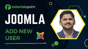 Joomla | Add New User | Tutorialspoint