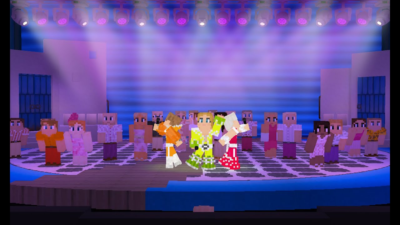 Waterloo From MAMMA MIA! The Musical In Minecraft TEASER YouTube