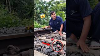 A Train Suddenly Came Out of My Phone on the Railway Track! 😱📱🚂🔥