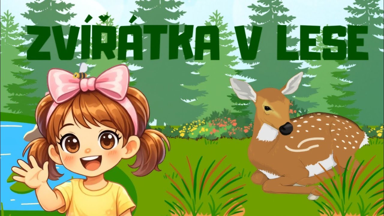 Zvířátka v lese  pro děti🌲🫎 | Učíme se s Didi
