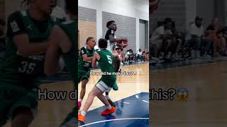 How did he make ts😱 #fyp #aau #madehoops #basketball #layup