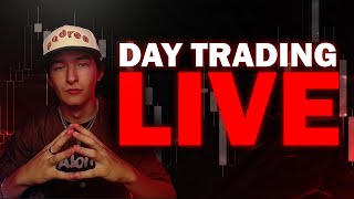 DAY TRADING FUTURES LIVE ON FOMC  | $NQ and $ES Futures