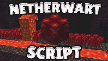 Minecraft hypixel netherwart script(Flat Farm support) 0.4