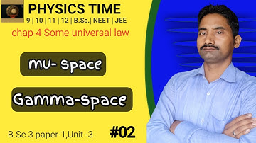 #02Phase space || mu- space || gamma -space or tau- space