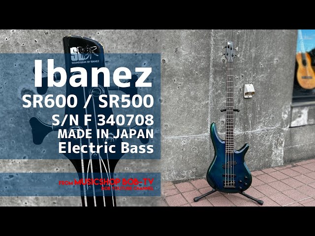 iIbanez SR600/SR500 S/N F340708【商品紹介】エレキベース《売却済