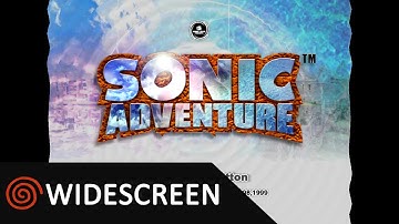 Sonic Adventure - Sega Dreamcast - RetroArch Flycast widescreen 1080p60 『ソニックアドベンチャー』