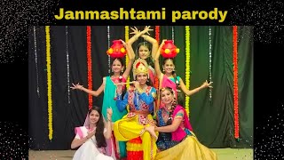 Janmashtami parody | dance | dialogues | krishna janmashtami dialogues | choreography | Aditi Zanwar screenshot 3