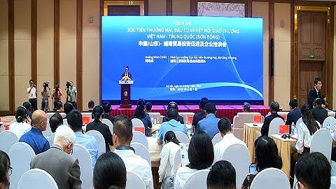 Trên 200 đại biểu tham dự “Hội nghị Xúc tiến thương mại, đầu tư Việt Nam – (Sơn Đông) Trung Quốc”
