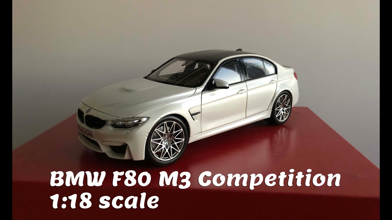 1:18 BMW M4 GTS F82 - Dealer Edition by Minichamps - YouTube