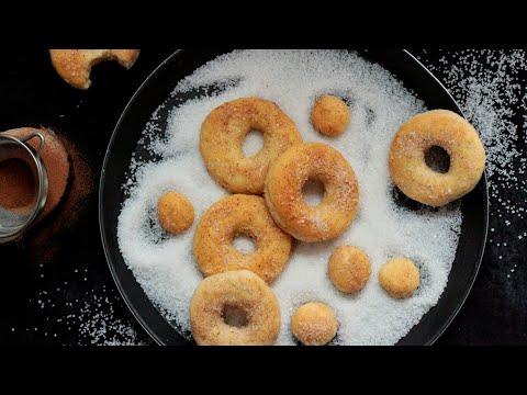 Homemade Baked Donuts - Soft, Fluffy, Eggless | Baked Better than Fried? #StayHome