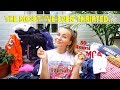 MASSIVE Try-On Thrift Haul... i bought it all in The U.S.A :o