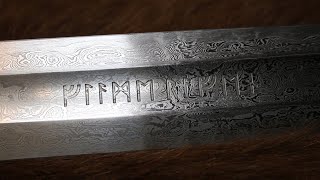 Forging a Viking sword, part 2, heat treatment.