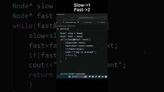 Slow & Fast Pointer Explained in 30 sec 🚀 | Floyd’s Algorithm